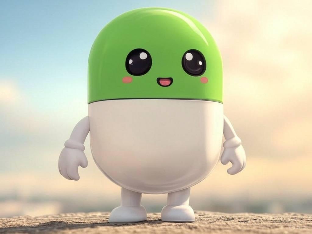 Baby Pill Character